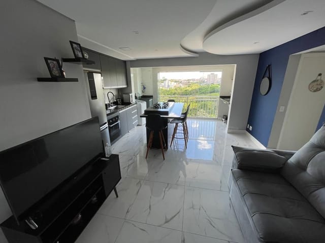 Apartamento com 72m² 2 quartos e 1 banheiro, à venda, no bairro Catharina Zanaga em Americana