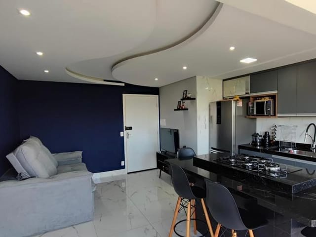 Apartamento com 72m² 2 quartos e 1 banheiro, à venda, no bairro Catharina Zanaga em Americana