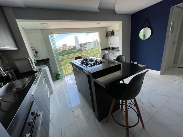 Apartamento com 72m² 2 quartos e 1 banheiro, à venda, no bairro Catharina Zanaga em Americana