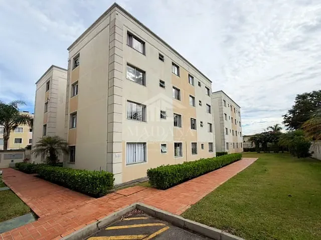 Apartamento com 65m² 2 quartos e 1 banheiro, à venda, no bairro Cidade Jardim em São José dos Pinhais