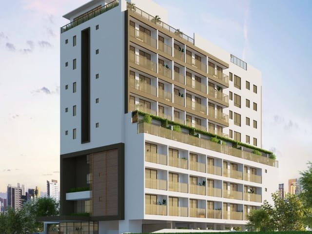 Apartamento com 41m² 1 quarto e 1 banheiro, à venda, no bairro Tambaú em João Pessoa