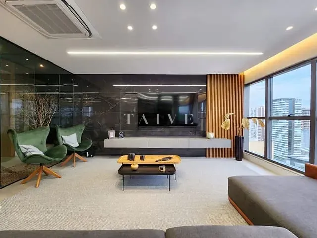 Apartamento com 285m² 3 quartos e 5 banheiros, à venda, no bairro Gleba Fazenda Palhano em Londrina