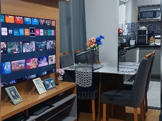 Apartamento 2 quartos e 1 banheiro, à venda, no bairro Vila São Paulo em Mogi das Cruzes