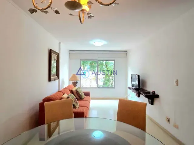Apartamento com 110m² 2 quartos e 2 banheiros, para alugar, no bairro Itaim Bibi em São Paulo