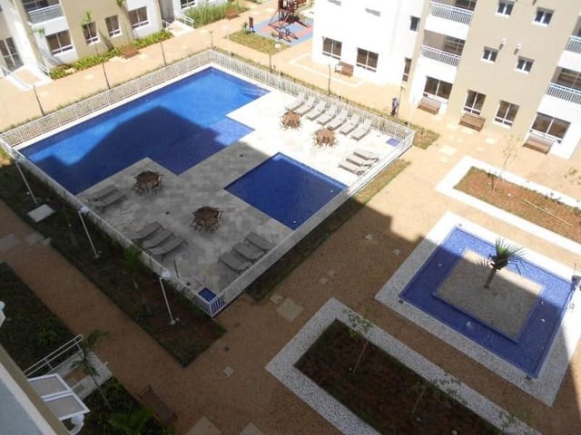 Apartamento com 73m² 2 quartos e 1 banheiro, para alugar, no bairro Chacara Nossa Senhora Auxiliadora em Paulínia