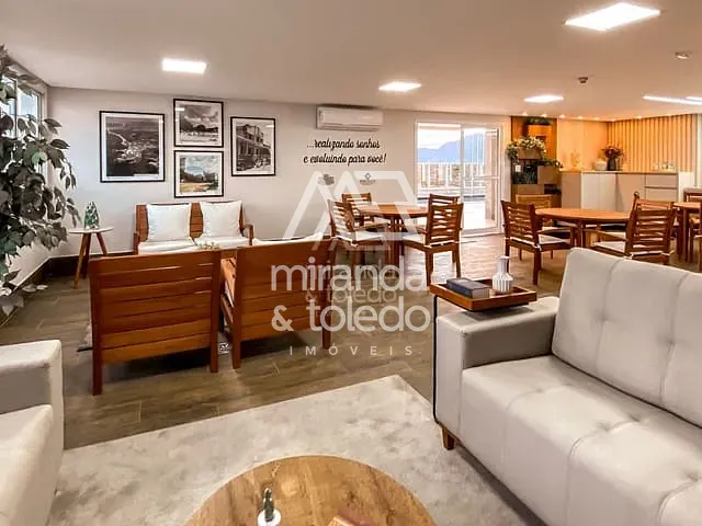 Apartamento com 92m² 2 quartos e 2 banheiros, à venda, no bairro Centro em Guarapari