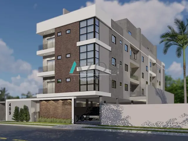 Apartamento 2 quartos e 1 banheiro, à venda, no bairro Emiliano Perneta em Pinhais