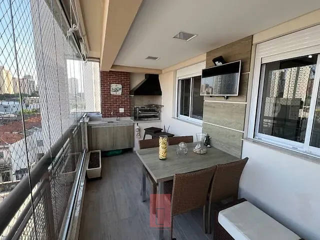 Apartamento 2 quartos e 4 banheiros, para alugar, no bairro Tatuapé em São Paulo