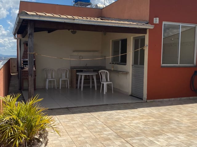 Cobertura / Penthouse com 242m² 5 quartos e 3 banheiros, à venda, no bairro Engenho Nogueira em Belo Horizonte