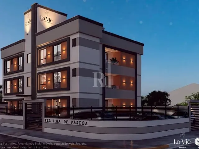 Apartamento 2 quartos e 2 banheiros, à venda, no bairro Areias em Tijucas