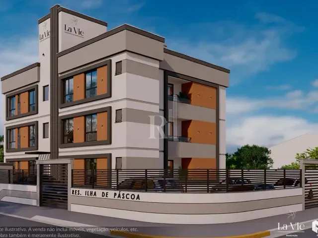 Apartamento 2 quartos e 2 banheiros, à venda, no bairro Areias em Tijucas