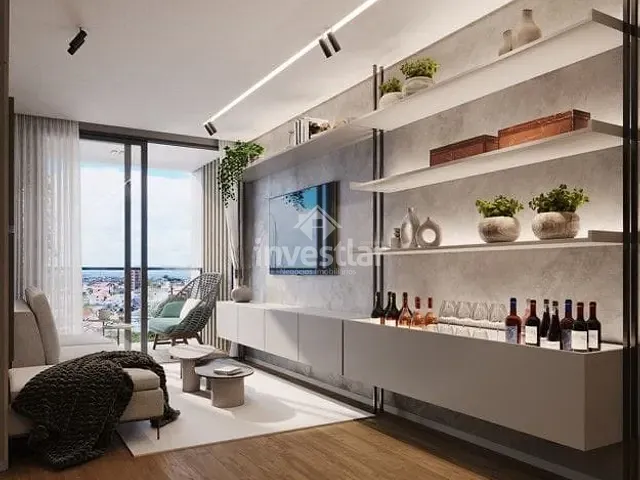 Apartamento 1 quarto e 1 banheiro, à venda, no bairro Jardim Tavares em Campina Grande