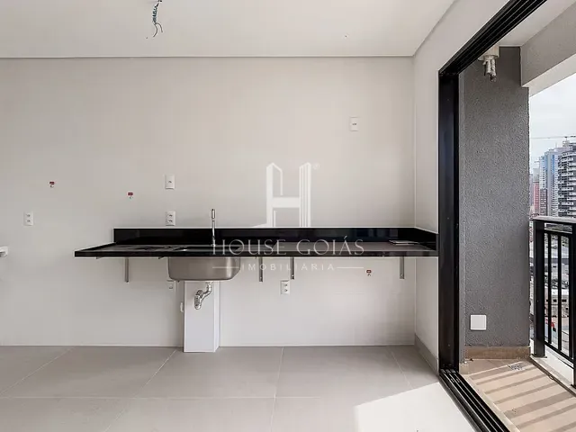 Apartamento com 49m² 1 quarto e 2 banheiros, à venda, no bairro Setor Bueno em Goiânia