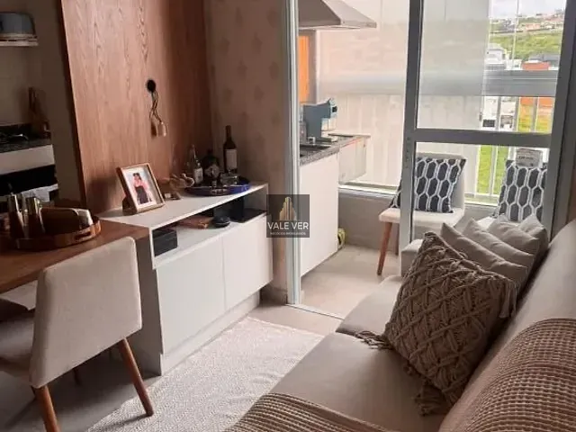 Apartamento 2 quartos e 1 banheiro, para alugar, no bairro Condomínio Residencial Colinas do Paratehy em São José dos Campos