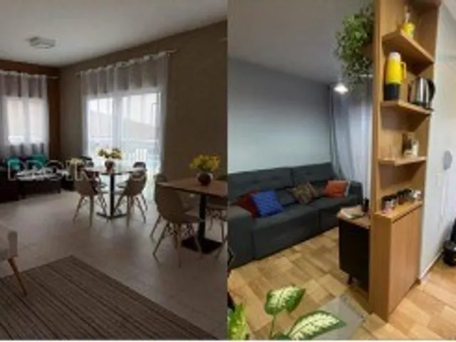 Apartamento 2 quartos e 1 banheiro, à venda, no bairro Barro Branco em Cotia
