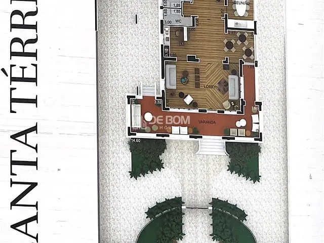 Apartamento 4 quartos e 4 banheiros, à venda, no bairro Centro em Poços de Caldas