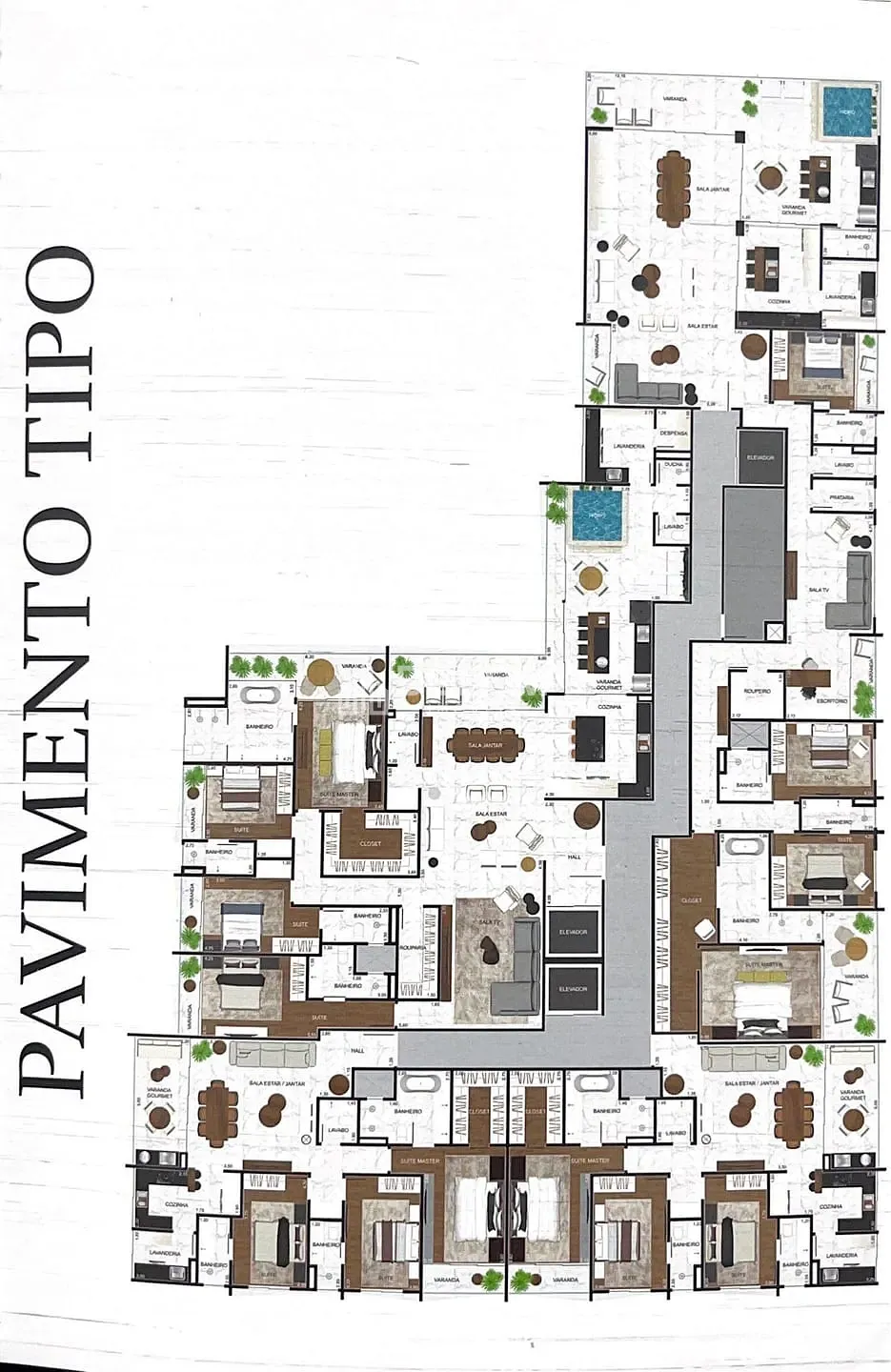Apartamento, 4 quartos, 333 m² - Foto 3