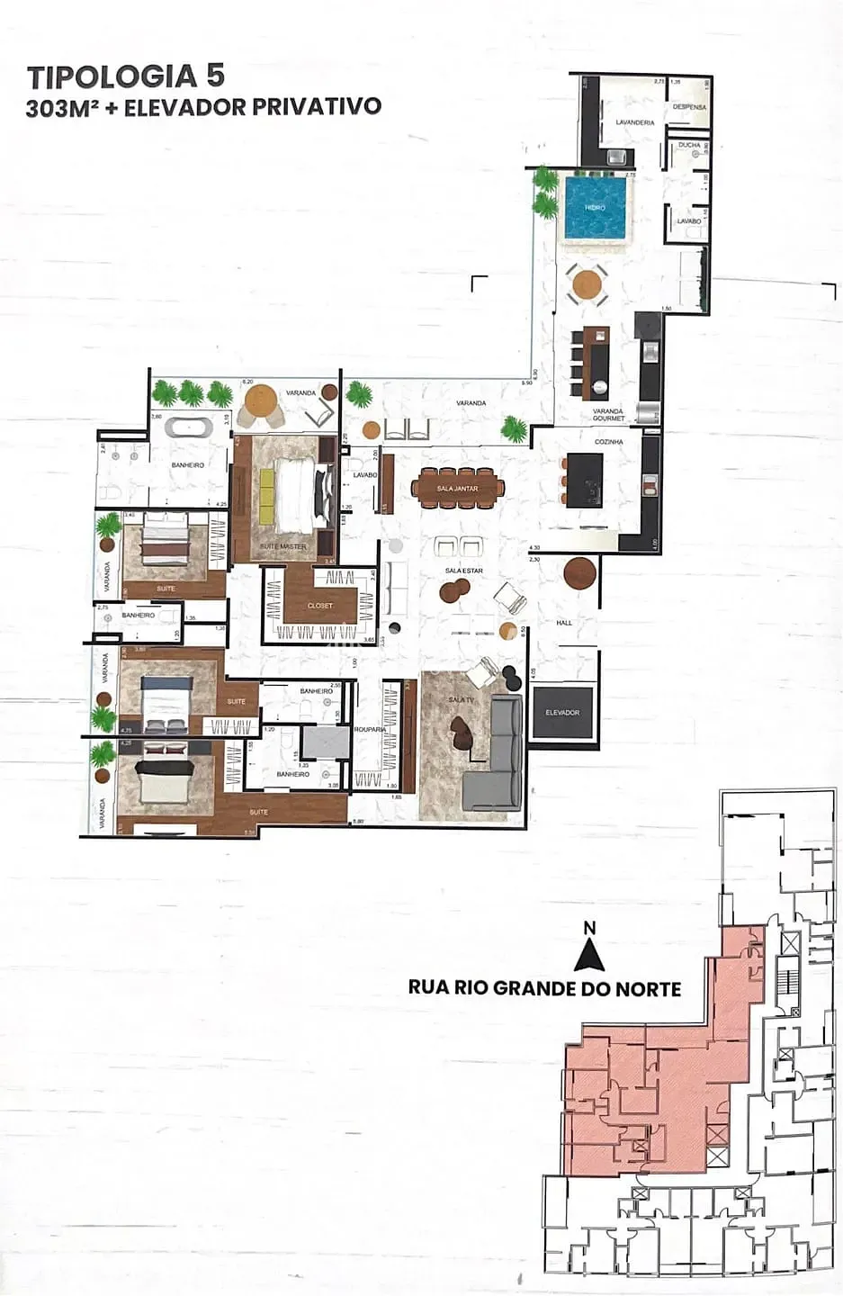 Apartamento, 4 quartos, 333 m² - Foto 8