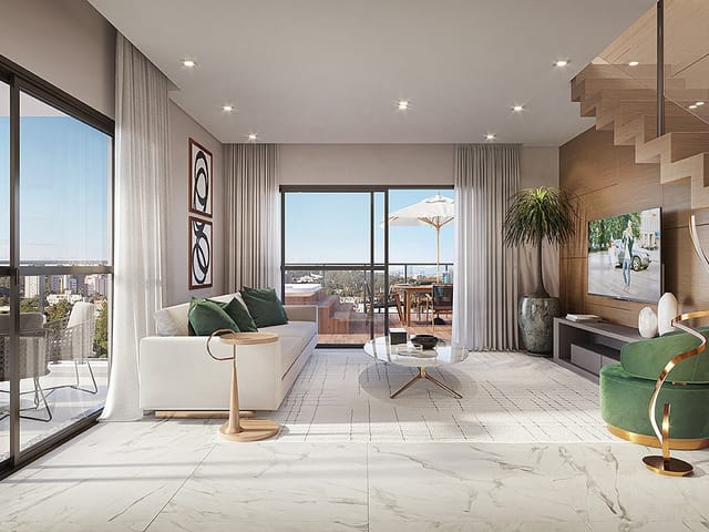 Apartamento 3 quartos e 2 banheiros, à venda, no bairro Juvevê em Curitiba