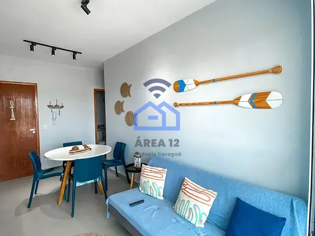 Apartamento com 100m² 2 quartos e 2 banheiros, à venda, no bairro Jardim Britânia em Caraguatatuba