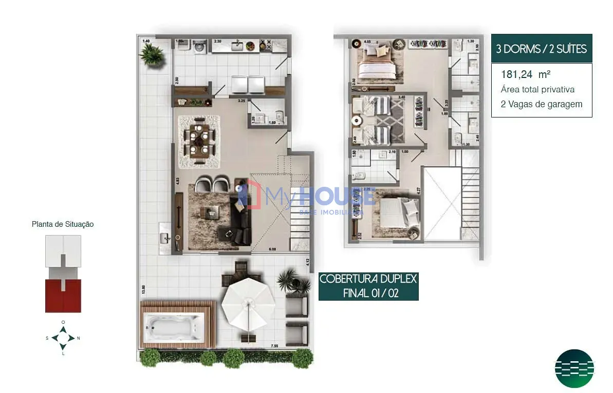 Apartamento, 3 quartos, 106 m² - Foto 3