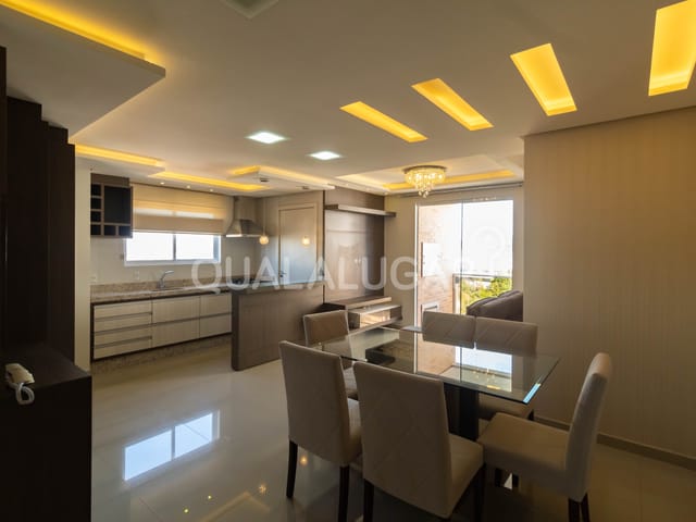 Apartamento com 75m² 2 quartos e 2 banheiros, para alugar, no bairro Centro em Tubarão