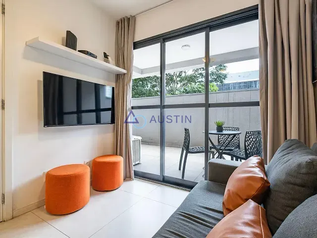Apartamento com 42m² 1 quarto e 1 banheiro, à venda, no bairro Pinheiros em São Paulo