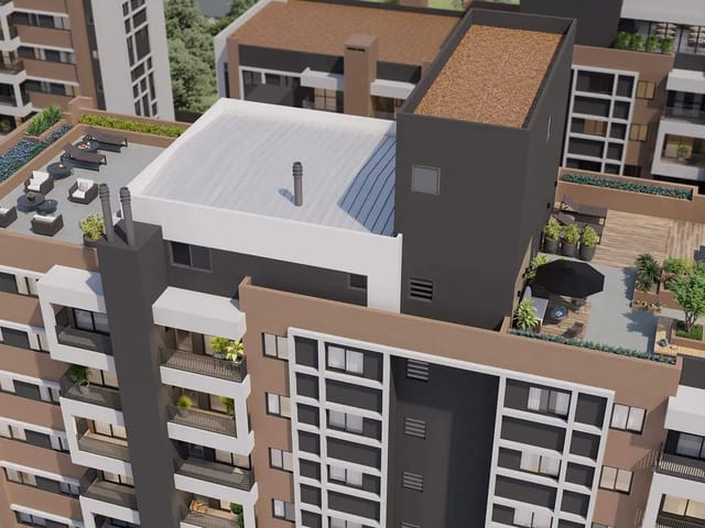 Apartamento 2 quartos e 1 banheiro, à venda, no bairro Tingui em Curitiba