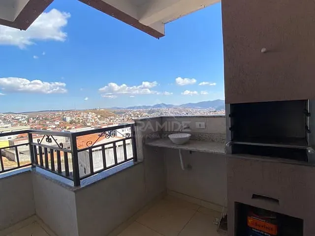 Apartamento 2 quartos e 1 banheiro, à venda, no bairro Monte Verde II em Poços de Caldas