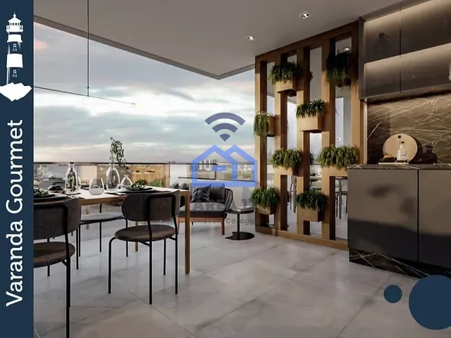 Apartamento com 94m² 2 quartos e 1 banheiro, à venda, no bairro Martim de Sá em Caraguatatuba