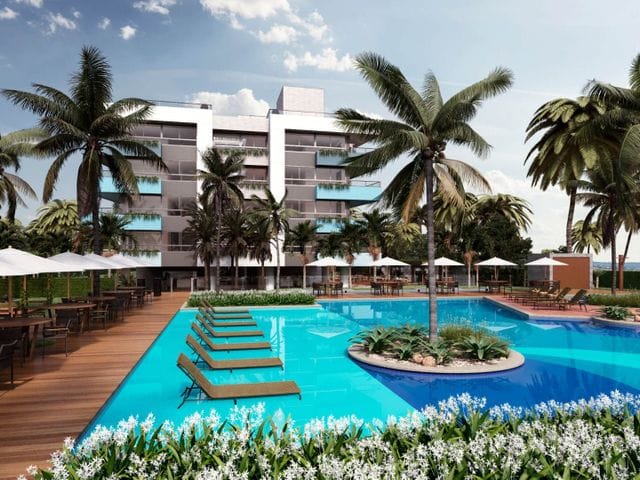 Apartamento com 66m² 2 quartos e 2 banheiros, à venda, no bairro Praia Formosa em Cabedelo
