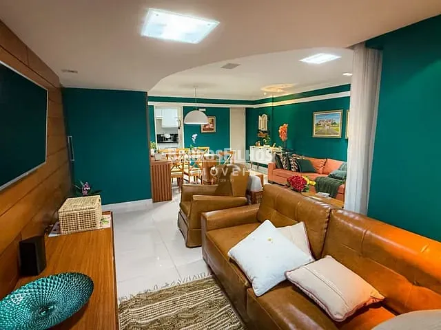 Apartamento com 102m² 3 quartos e 3 banheiros, à venda, no bairro Grageru em Aracaju