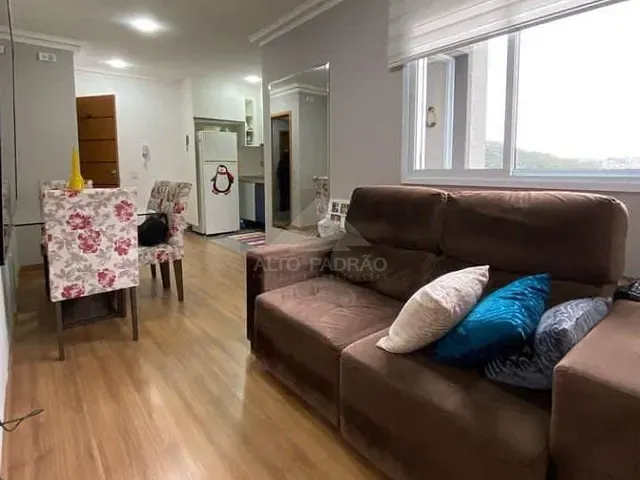 Apartamento com 64m² 2 quartos e 1 banheiro, à venda, no bairro Vila Bocaina em Mauá