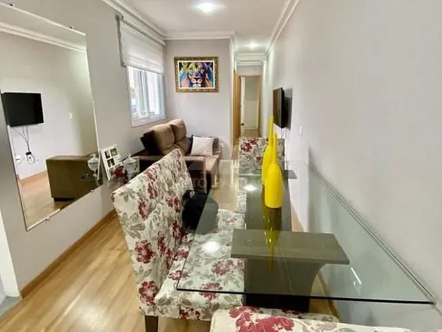 Apartamento com 64m² 2 quartos e 1 banheiro, à venda, no bairro Vila Bocaina em Mauá