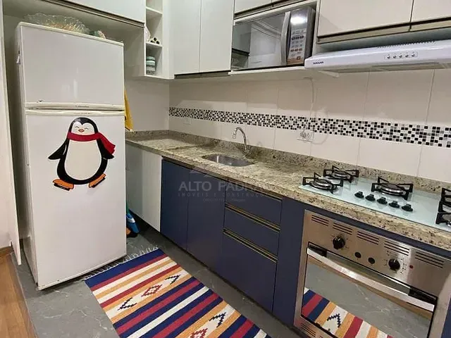 Apartamento com 64m² 2 quartos e 1 banheiro, à venda, no bairro Vila Bocaina em Mauá