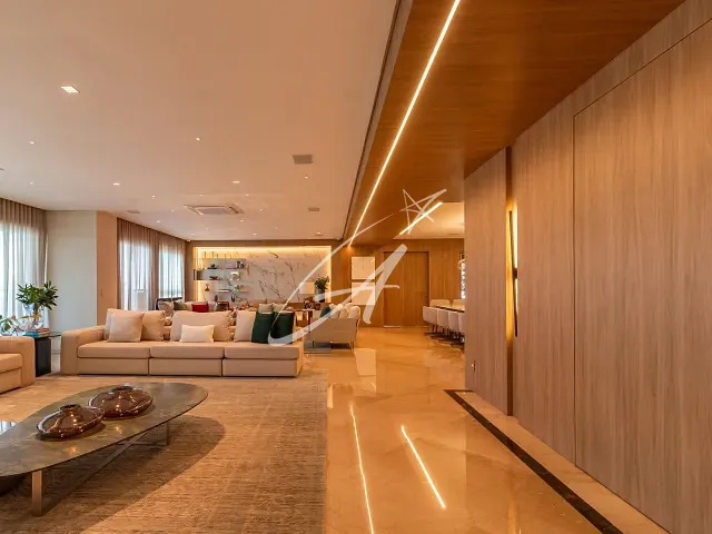 Apartamento com 625m² 5 quartos e 7 banheiros, à venda, no bairro Jardim Anália Franco em São Paulo