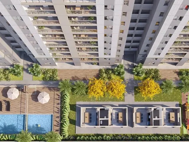 Apartamento com 60m² 2 quartos e 2 banheiros, à venda, no bairro Areal (Águas Claras) em Brasília