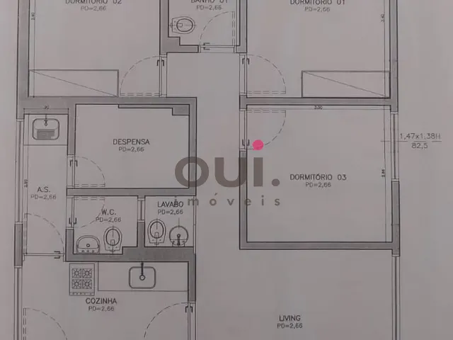 Apartamento com 129m² 3 quartos e 3 banheiros, à venda, no bairro Vila Clementino em São Paulo