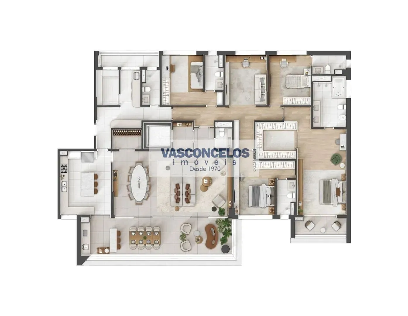 Apartamento, 5 quartos, 300 m² - Foto 12