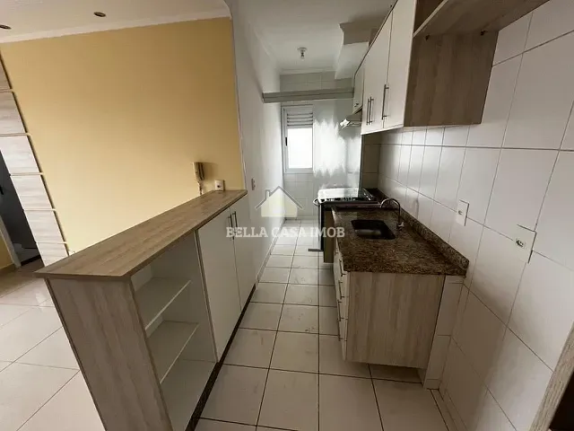 Apartamento com 50m² 2 quartos e 1 banheiro, à venda, no bairro Wanel Ville em Sorocaba