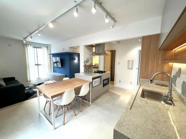 Foto do Apartamento - Apartamento à venda,  PORTEIRA FECHADA com 02 dormitórios no Centro - Florianópolis | Elite Imóveis