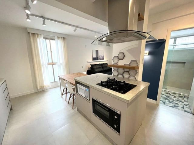 Foto do Apartamento - Apartamento à venda,  PORTEIRA FECHADA com 02 dormitórios no Centro - Florianópolis | Elite Imóveis