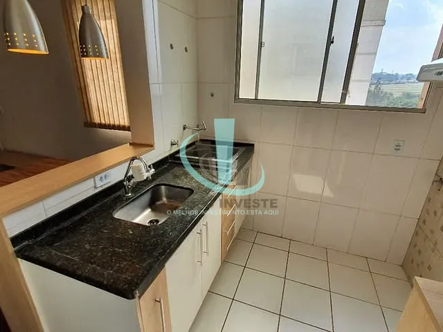 Apartamento com 50m² 2 quartos e 1 banheiro, à venda, no bairro PARQUE LARANJEIRAS em ARARAQUARA