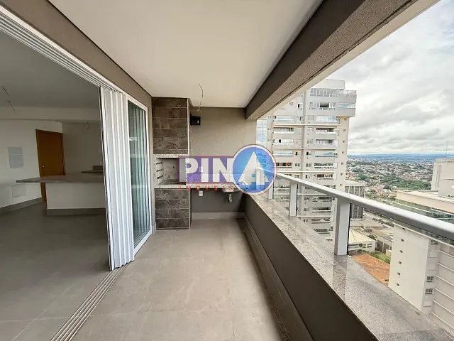 Apartamento com 120m² 3 quartos e 4 banheiros, à venda, no bairro Park Lozandes em Goiânia