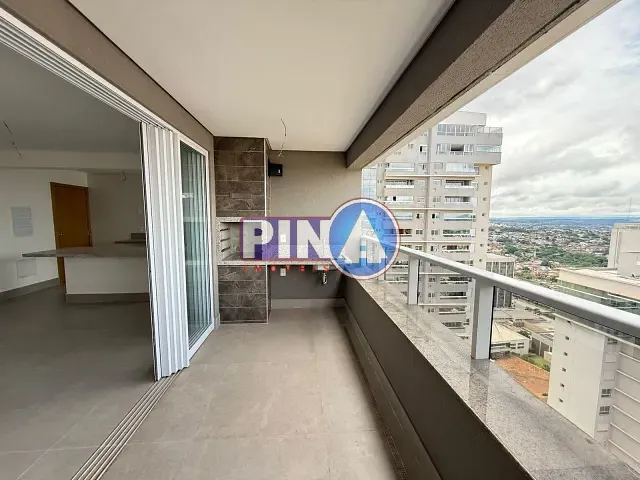Apartamento com 120m² 3 quartos e 4 banheiros, à venda, no bairro Park Lozandes em Goiânia