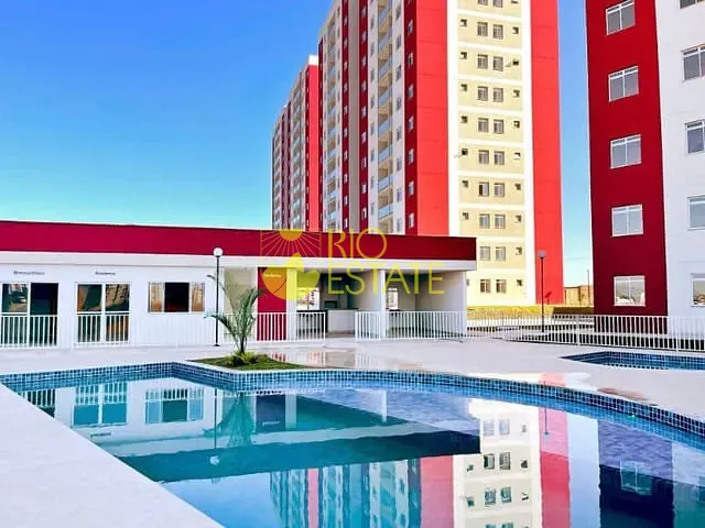 Apartamento com 49m² 2 quartos e 1 banheiro, à venda, no bairro Água Limpa em Volta Redonda