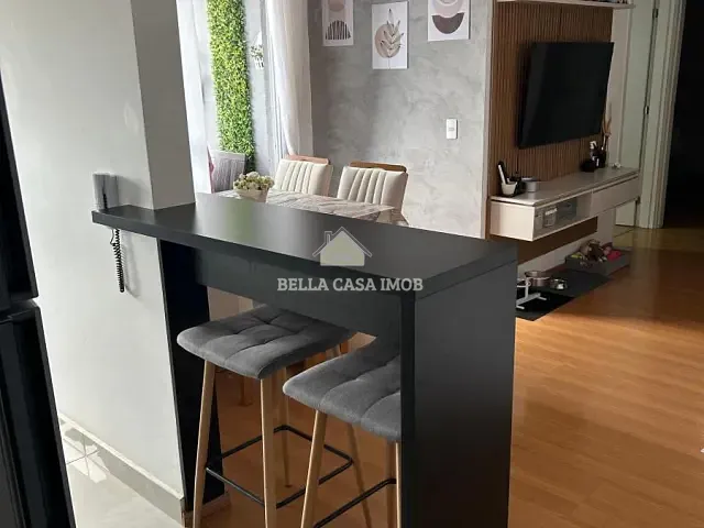 Apartamento com 60m² 2 quartos e 2 banheiros, à venda, no bairro Jardim Morumbi em Sorocaba