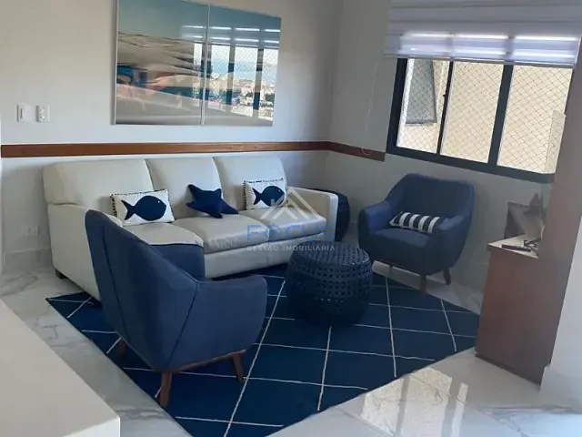 Apartamento com 121m² 3 quartos e 2 banheiros, à venda, no bairro Jardim Centenário em Guarujá