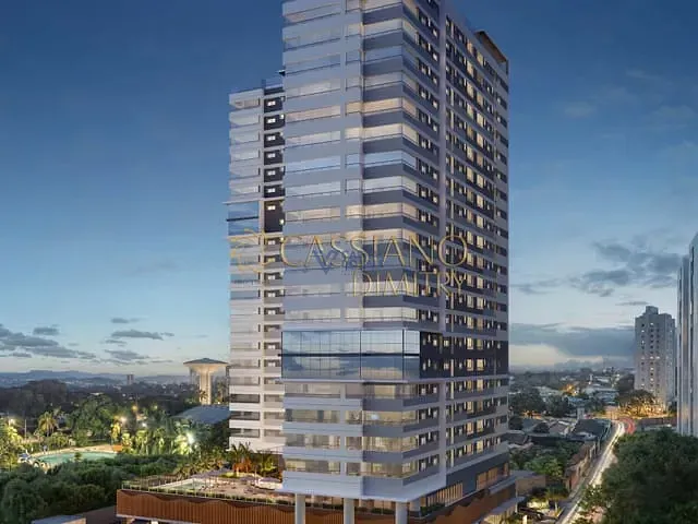 Apartamento 1 quarto e 2 banheiros, à venda, no bairro Vila Adyana em São José dos Campos