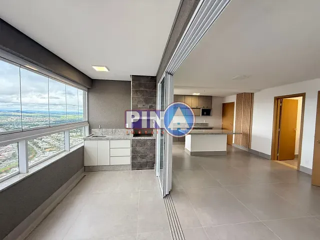 Apartamento com 120m² 3 quartos e 4 banheiros, à venda, no bairro Park Lozandes em Goiânia
